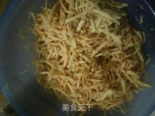 Hometown Dishes^_^steamed Sweet Potato Shreds recipe