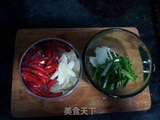 Pickled Pepper Duck Intestines recipe