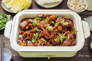 Braised Oxtail in Soy Sauce recipe