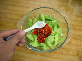 Chopped Pepper Cucumber recipe