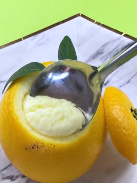 Orange Steamed Egg recipe