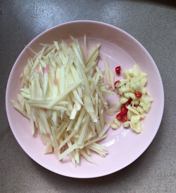 Stir-fried Beef with Tender Ginger recipe