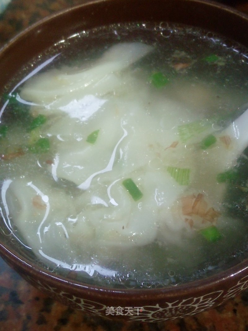 Wontons in Clear Soup recipe