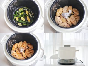 Autumn 🌰 Chicken Wings Chestnut Braised Pot [panasonic Split Rice Cooker] recipe