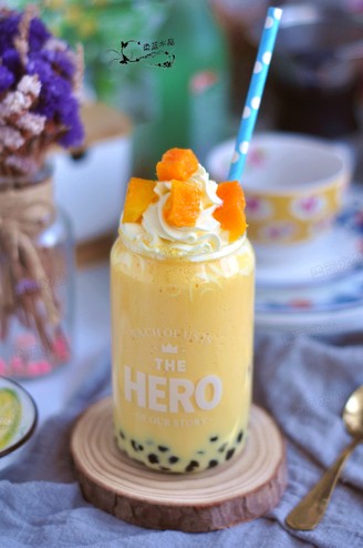 Mango Pearl Milkshake recipe