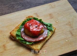 Bell Pepper Ham Sandwich recipe