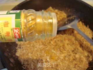 Homemade Curry Pork Floss recipe