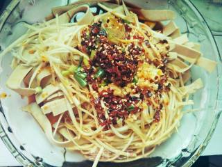 Bamboo Shoots Mixed with Bean Curd recipe