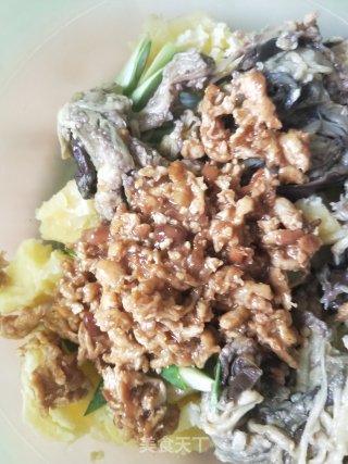 Eggplant with Potatoes recipe