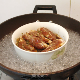 Haier Baked Duofen Wisdom Oven Trial-----cumin Bone Roast recipe