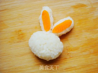 Little Bunny’s Dream [fun Cartoon Bento] recipe