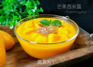 Summer Refreshing Drink ~ Mango Sago recipe