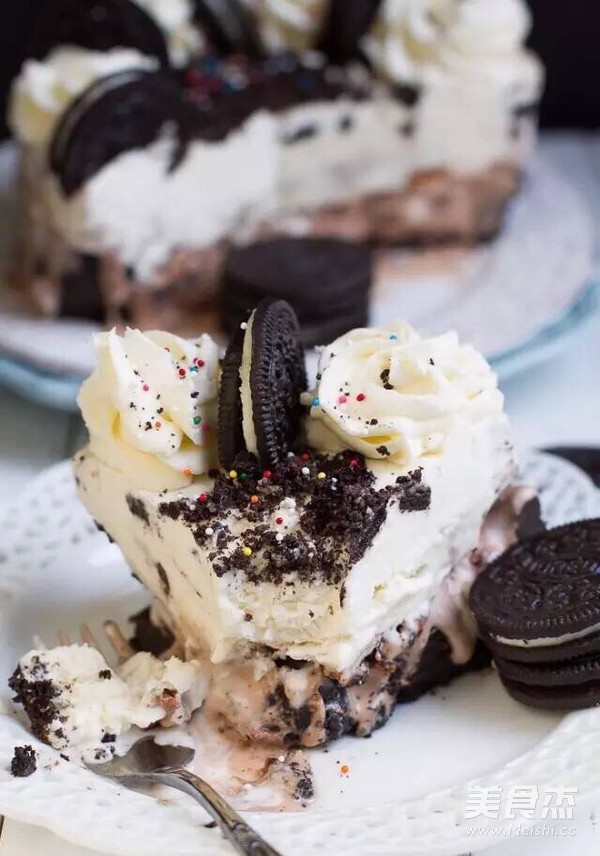 Oreo Double Chocolate Cream Ice Cream Cake (6 Inches) recipe