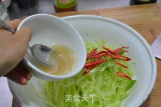 My Favorite Cold Dish for Chinese New Year [sweet and Sour Lettuce Shreds] recipe