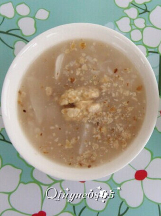 Walnut and Yam Poria Porridge