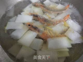 Winter Melon Prawn Soup recipe