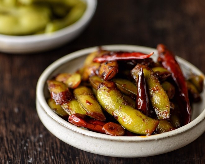 The Correct Way to Open in Summer ~ Spicy Braised and Five-spice Edamame Can Not be Less recipe