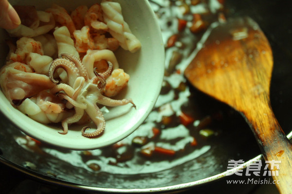 Korean Fried Noodles recipe