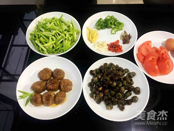 Fried Snails recipe