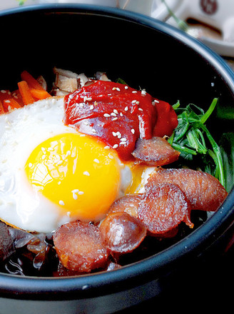 Sausage Bibimbap recipe