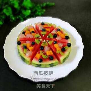 Watermelon Pizza recipe