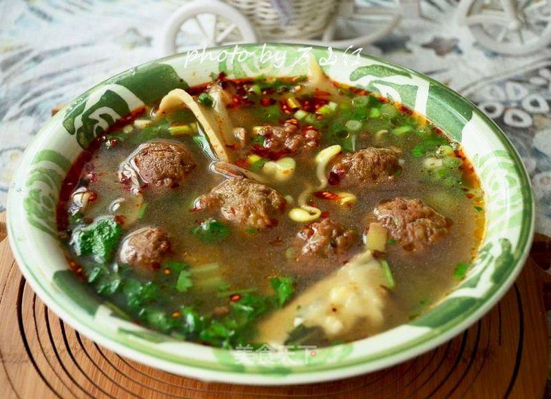 Mung Bean Noodle Soup