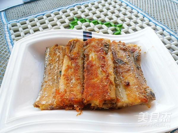 Fried Grilled Saury recipe