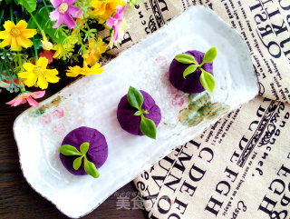 Purple Sweet Potato Pineapple Tea Towel Twist recipe