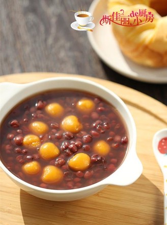 Pumpkin Gnocchi and Red Bean Soup