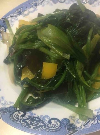 Spinach Preserved Egg recipe