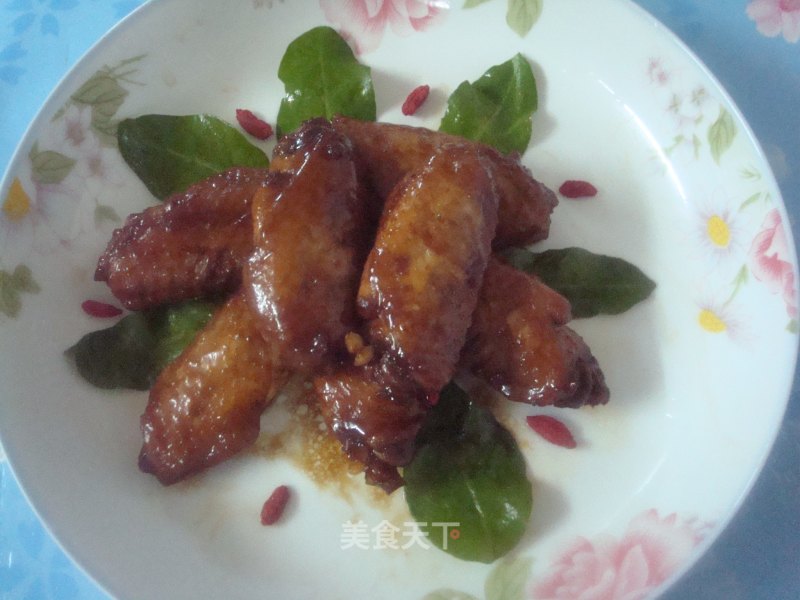 Soy Sauce Chicken Wings recipe