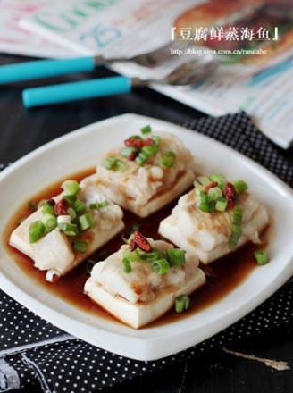 Tofu Fresh Steamed Sea Fish recipe