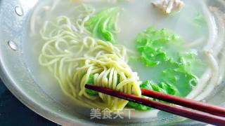 Fresh Mushroom Spare Ribs Noodle recipe