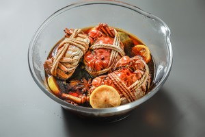 Secret Huadiao Cooked Drunken Crab recipe