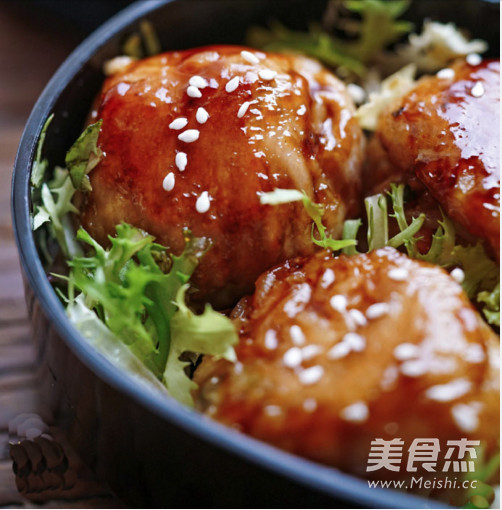 Tenderloin Wrapped Rice Ball recipe