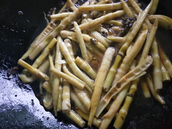 Small Bamboo Shoots of Pickled Vegetables recipe