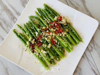 Hemp Boiled Asparagus recipe