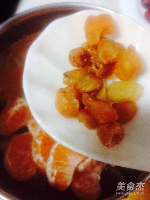 Orange Longan Goji Berry Soup recipe