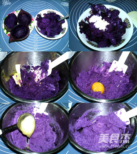 Cheese Baked Purple Sweet Potato recipe