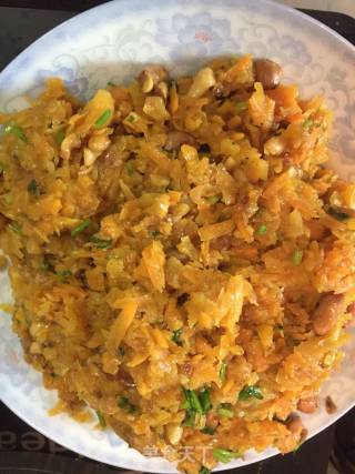 Fried Sweet Potato Shreds recipe