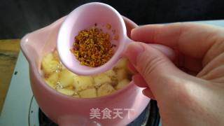 Stewed Apples with Brown Sugar Osmanthus recipe