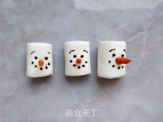 Snowman Cup Cake recipe