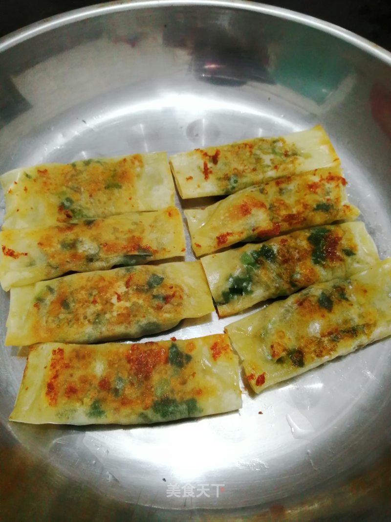 Golden Roll-(leek Egg Roll) recipe