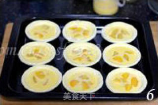 Yellow Peach Egg Tart recipe