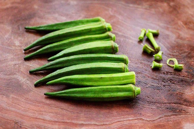 Horseradish Warm Mixed Okra Clams recipe