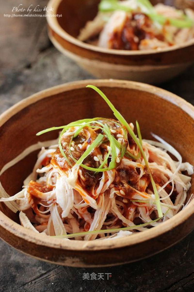 Delicious and Refreshing---bangbang Chicken Shreds recipe