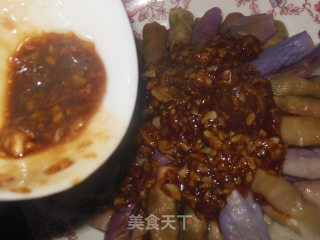 Cold Mountain Eggplant-the Magical Effect of Microwave Oven recipe