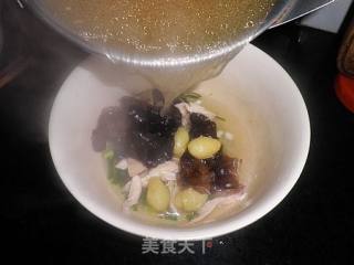 Noodle Machine Function One-----【self-made Noodles in Chicken Soup】 recipe