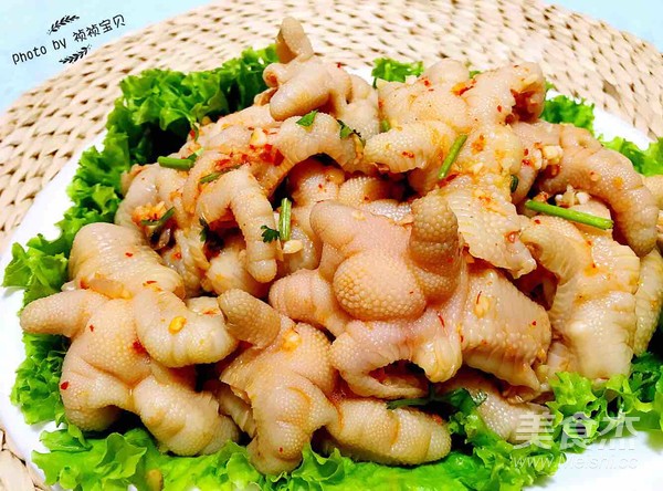 Spicy Boneless Chicken Feet recipe