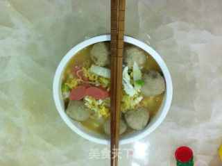 [original] Ba Min Long Bone Soup Instant Noodles recipe